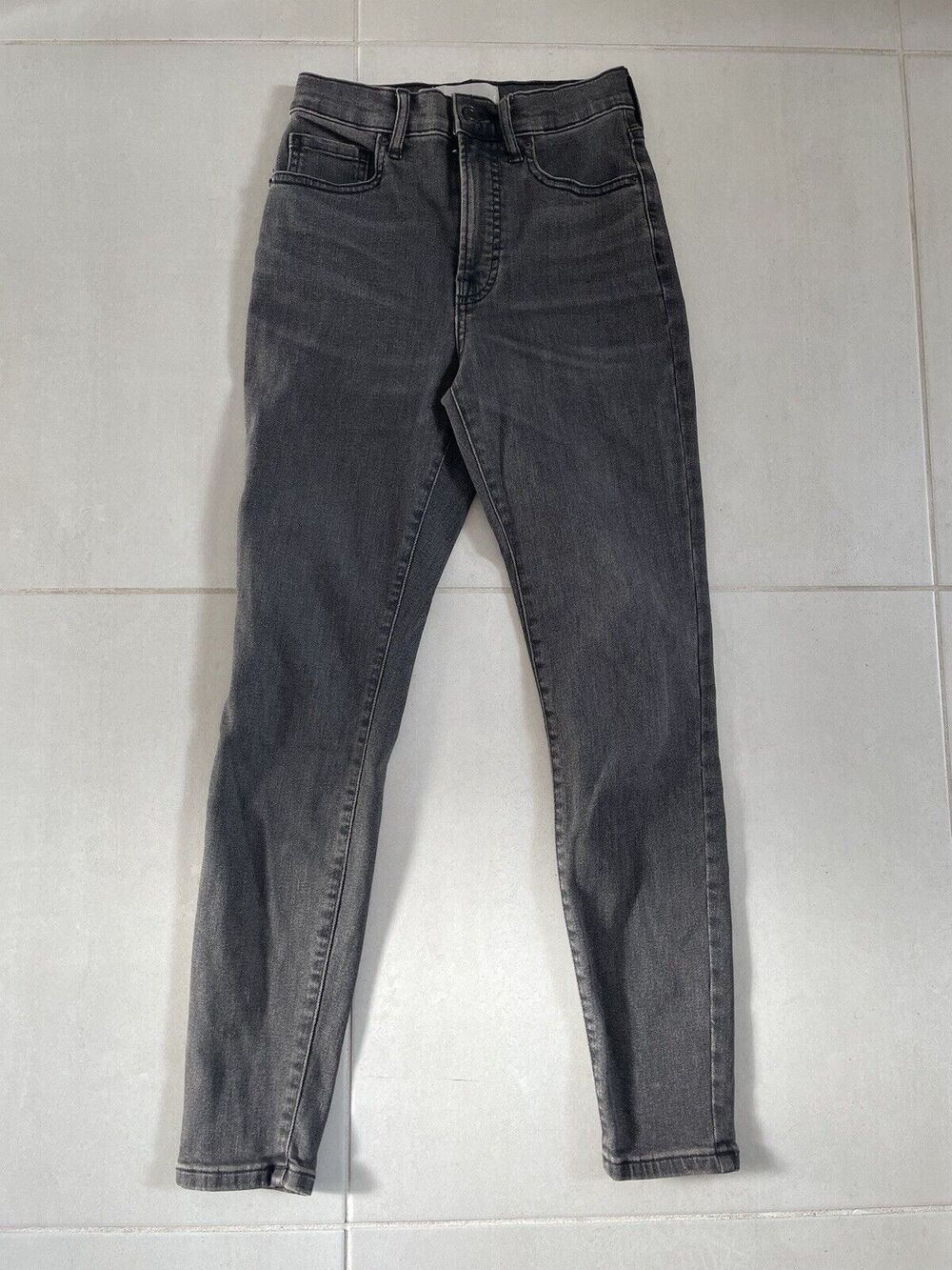 Everlane Ankle Jeans High Rise Stretch